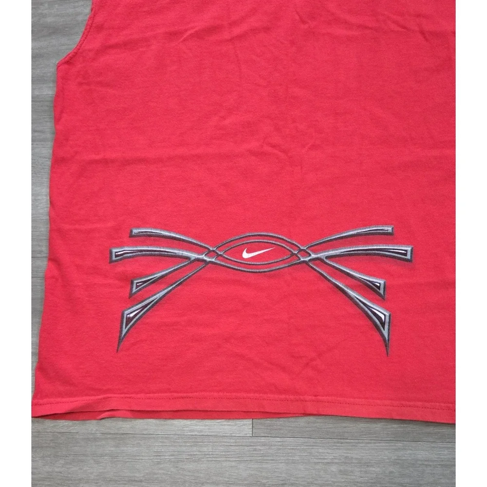 Vintage Y2K Nike Basketball Tank Top Youth XL Hoops Graphic Muscle Tee Athletic
